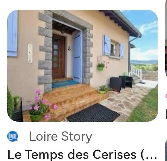 Holiday home Le Temps Des Cerises Villa Saint-Georges-en-Couzan